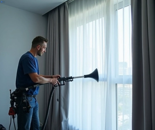 Professional curtain stain removal process equipment Matty Curtain Cleaning ultimo-nsw
