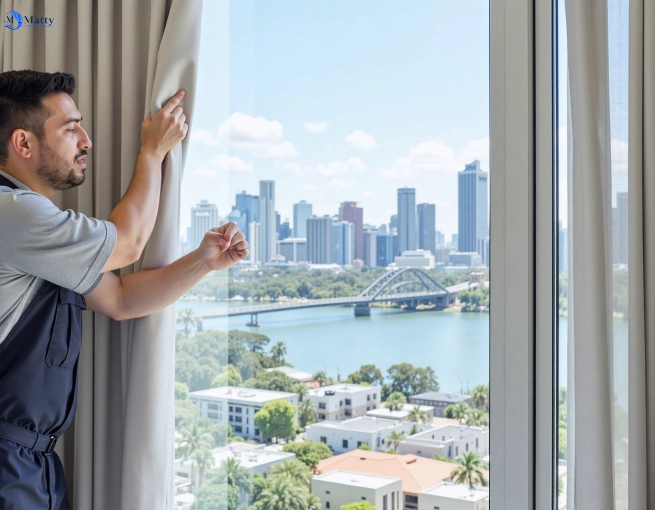 Professional curtain steam cleaning service ultimo-nsw QLD by Matty Curtain Cleaning